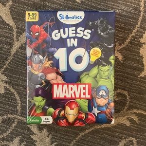 Brand new sealed Guess in 10 MARVEL game